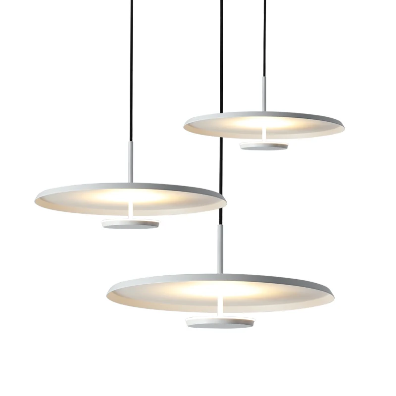 Romantic Modern up and Down Light Ceiling Light Pendant Light Diffuse Reflection Dimming Aluminum up Frosted White LED Acrylic