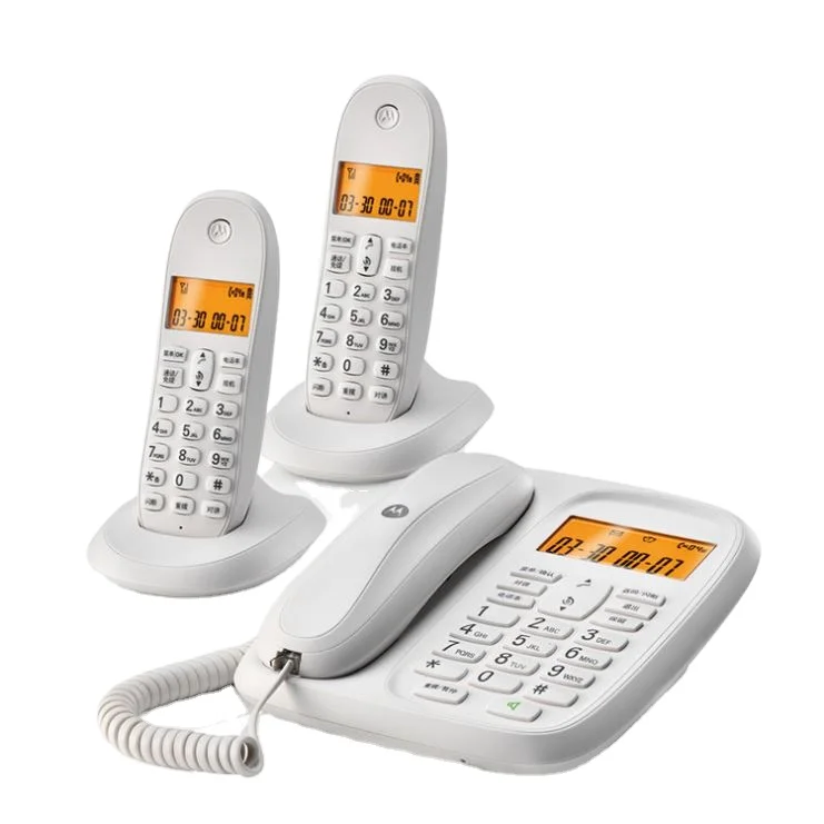 call center telephone with noise cancellation headset