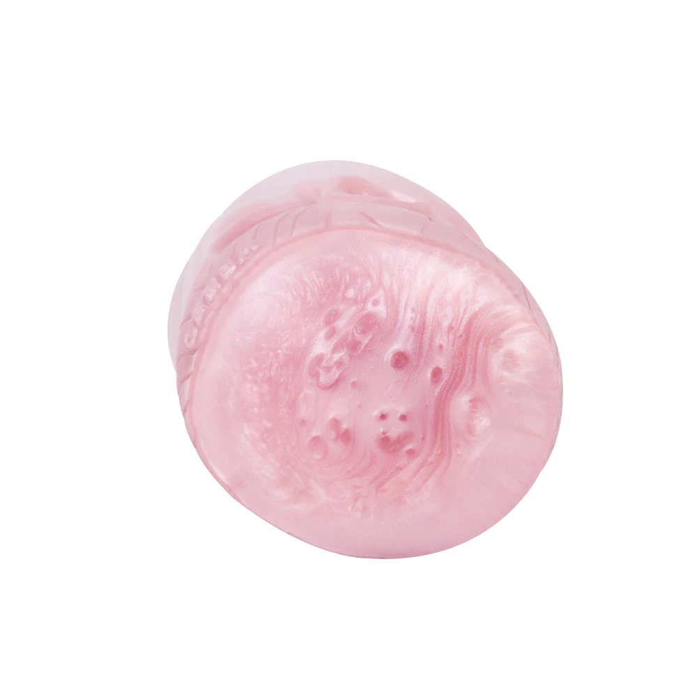 GEEBA Western Magic Beast Goddess Net Weight 685G Hibiscus Color Liquid Silicone Simulation Beast Cup Male Sex Product