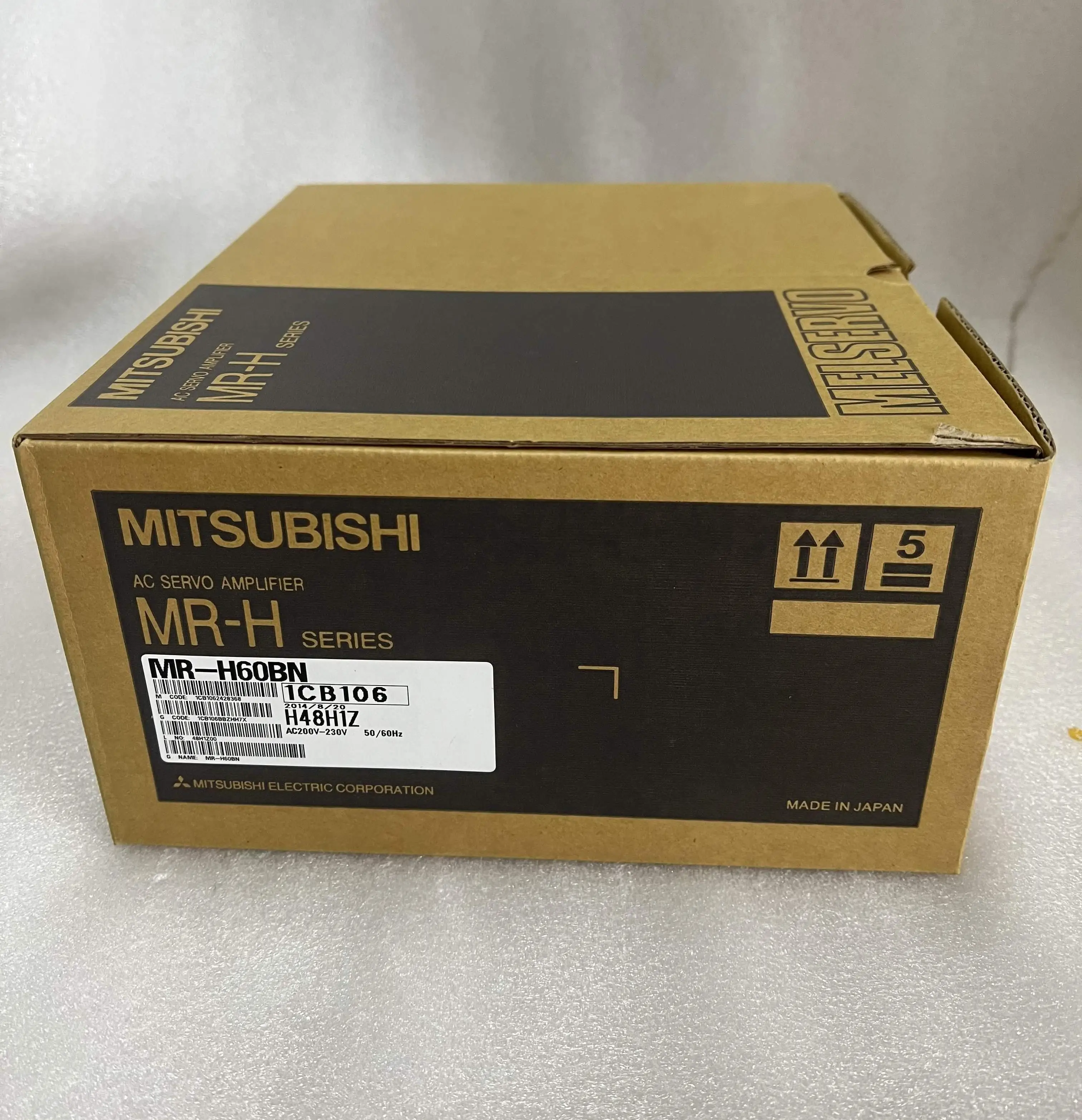 Mitsubishi AC Servo Amplifier MR-H60BN Mitsubishi AC Servo Amplifier MR-H60BN