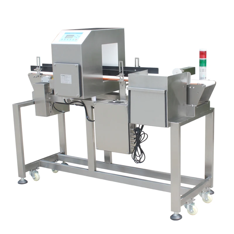 Tunnel Arch Conveyor Belt Metal Detector for Food Detection Industry