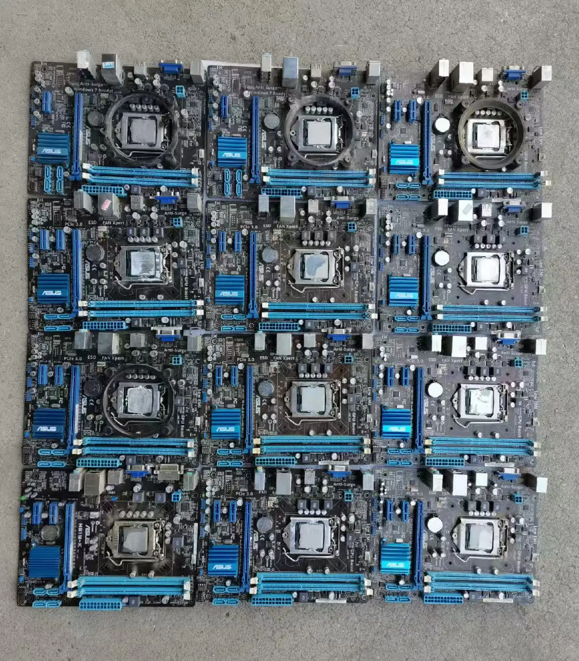 H61M Computer Motherboard ASUS MSI GIGABYTE LGA1155 Warranty for 6 Months Batch Sales H61M-DS2 H61M-D K