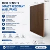 1000 Density Impact Resistant Wall Panel