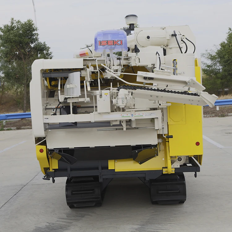 Half Feed Model Easy Operated Daedong Iseki 698 Semi Feeder Rice Harvester Arn698