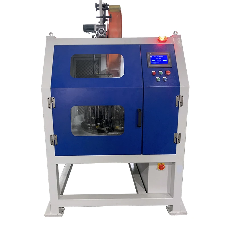 Three Rubber Two Lines High Temperature Resistant Steam Rubber Water Hose Braiding Machine