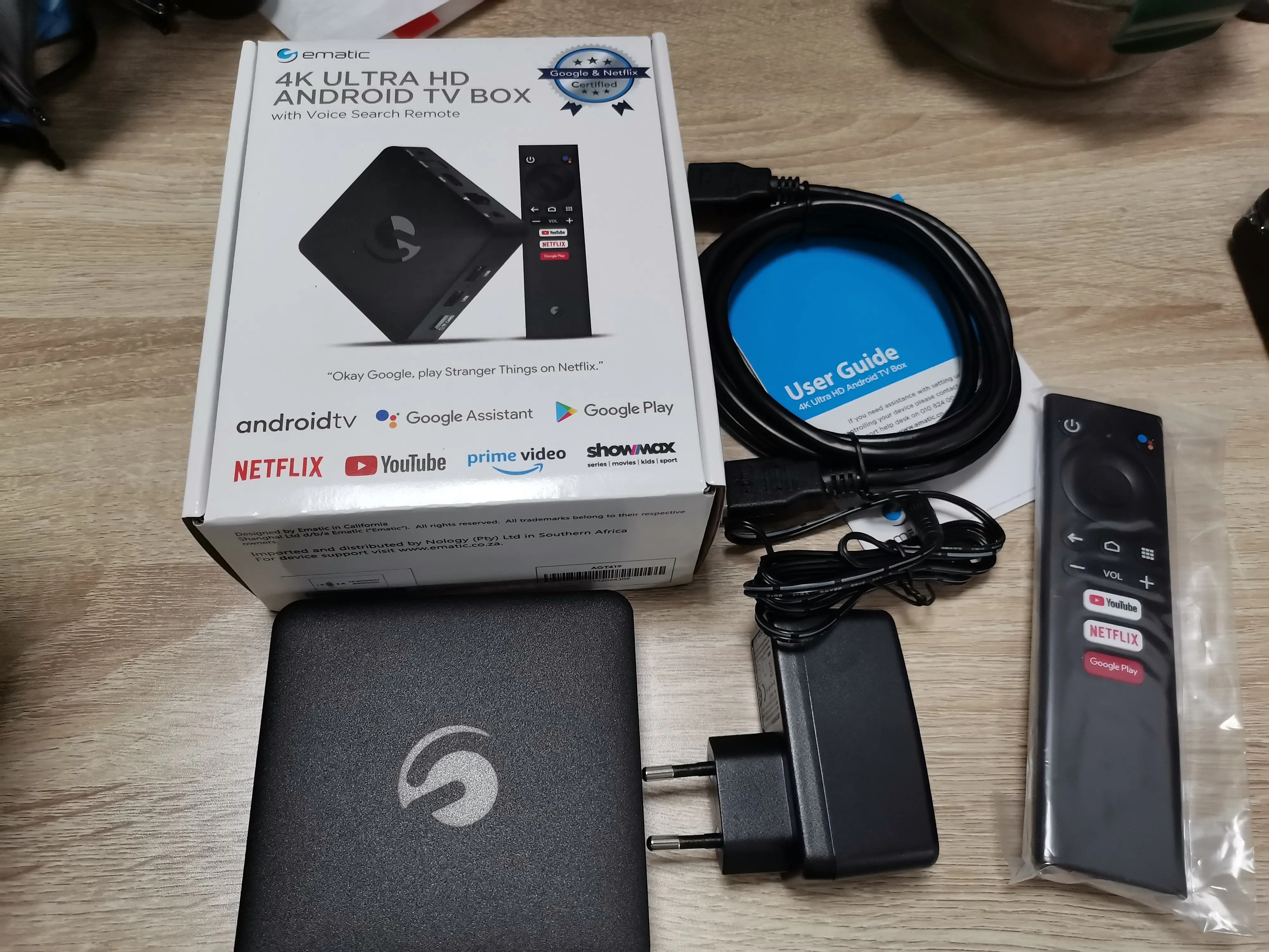 Dual Wifi Android 9.0voice Remote Control Iptv Tv Box 4k Android Tvbox