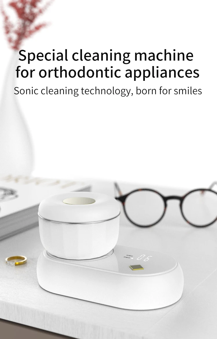 Isonic Ultrasonic Cleaner and Dental Braces Cleaning