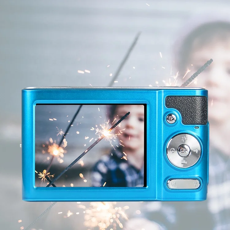 Digital Camera Vlogging Camera 8X Digital Zoom Compact Mini Cameras