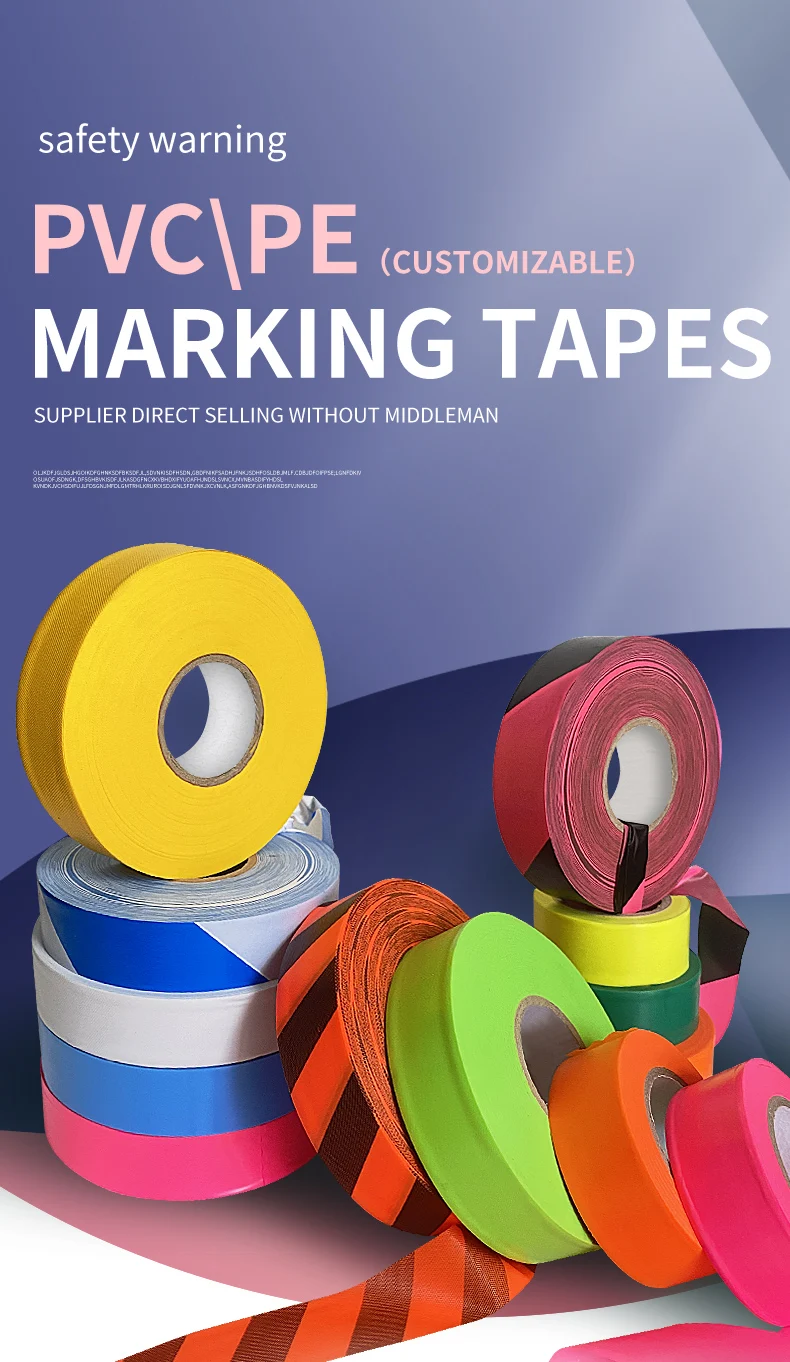Plastic Garden Plant Tape Pvc Tie Tape Hand Tying Binding Tape For