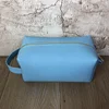 Blue PU leather