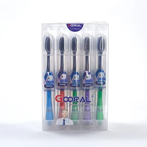 Customized Soft Nylon Brush for Adult Oral Care Biodegradable Disposable Household Toothbrush Bulk Toothbrush