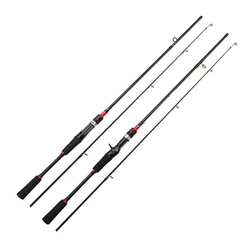 Lure Rod EVA Handle Spinning Reel Gun Water Drop Reel Cross-Border Carp Black Lure Fishing Rod Medium Action – Rod – view 2