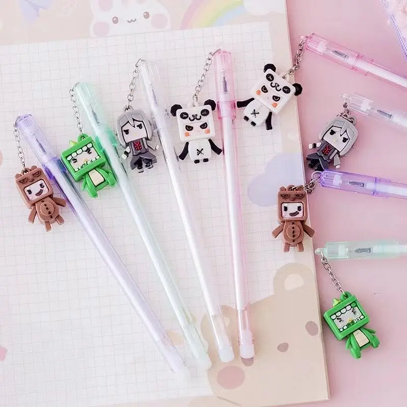 
Pendant pen Neutral Dust Plug Gel Pen,0.5Mm Kids Cute Pen Creative School Supplies for Girls Boys Adults 