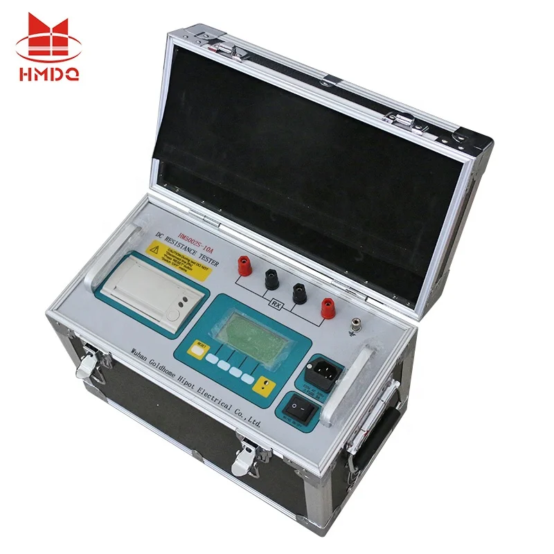 HM5002 10A Transformer DC Resistance Tester / Ttr Tester and 3 Phase Transformer Winding Resistance Tester