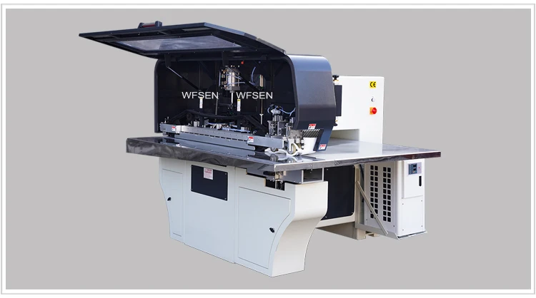 wood veneer stitching machine