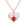 Rose Gold Red