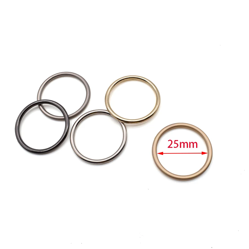 Zinc Alloy Round Iron Metal Ring For Bag Accessories 20mm,25mm,30mm ...