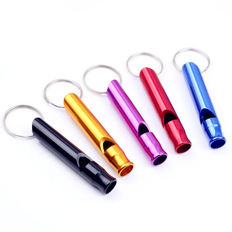 Cheap Price Custom Aluminum Alloy Whistle Key Chain Lifeguard Whistle ...