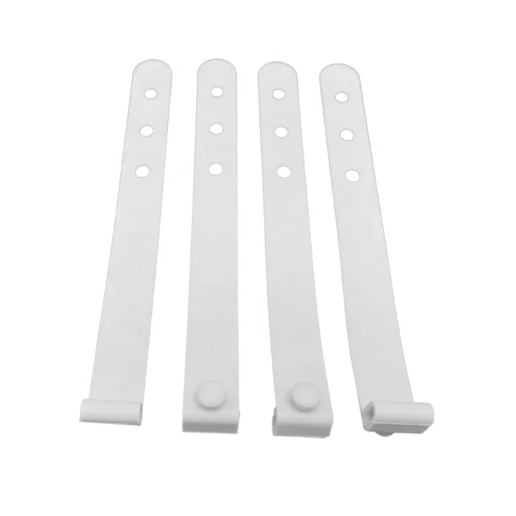 Adjustable Silicone Rubber Strap Bands with Hole Silicone Cable Organizer