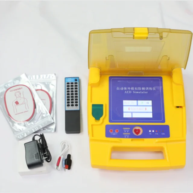 DARHMMY AED Automated External Analogue Defibrillator for Medical Science & Nurse Training First Aid Skills Teaching Machine
