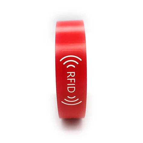 Customizable MIFARE Ultralight C Chip Printable RFID Smart Wristband Top Quality Fashion RFID Wristband Supplies