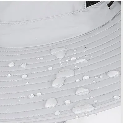 Wholesale Summer UV Protection Breathable Solar Charging Fans Different Colors Wide Brimmed Sun Hats Nylon for Outdoor Work