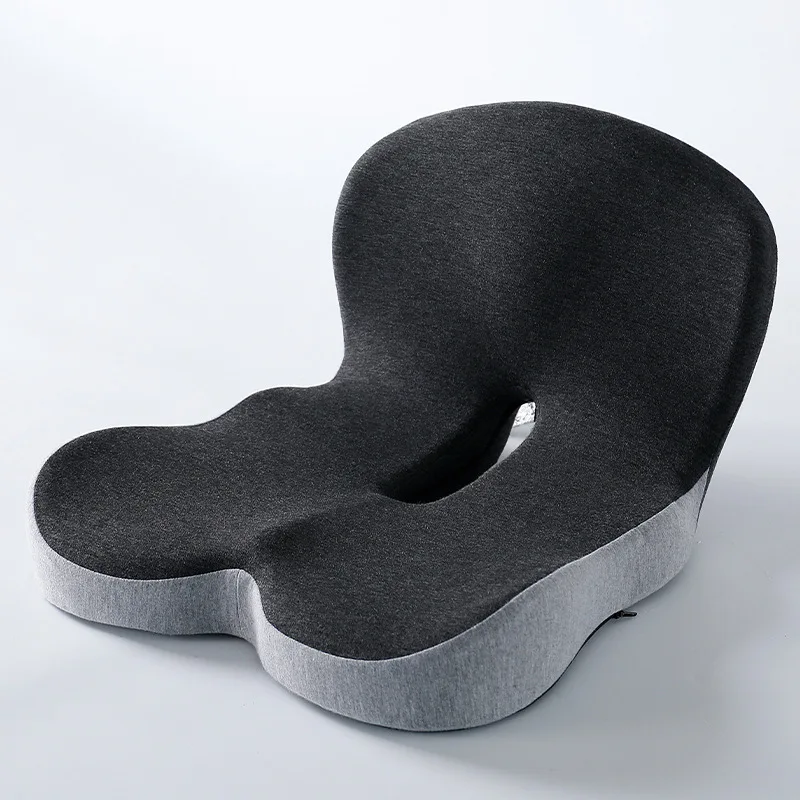 Customizable Orthopedic Office Chair Support Butt Cushion Lumbar Support Pillow Set Memory Foam Coccyx Pain Car Seat Cushion