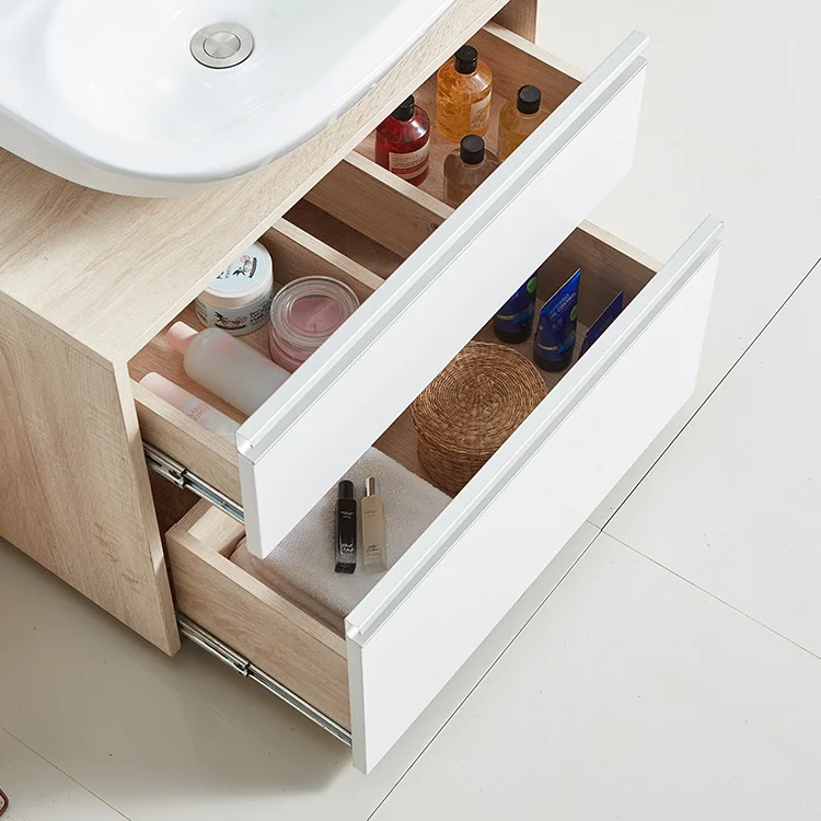 Modular Antique solid wood bathroom vanity cabinet