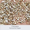 Champagne-Normal Mix Shapes