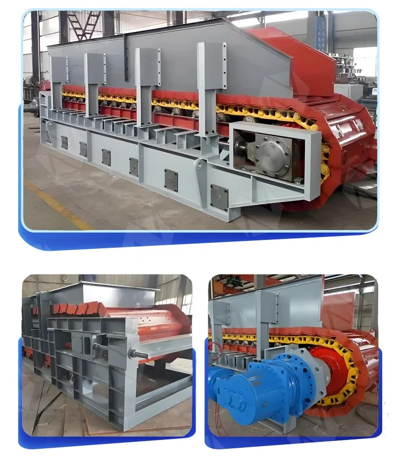 Factory Price Anti-Heat Mining Apron Chain Feeder Belt Conveyor Coal Mine Apron Feeder for Sale