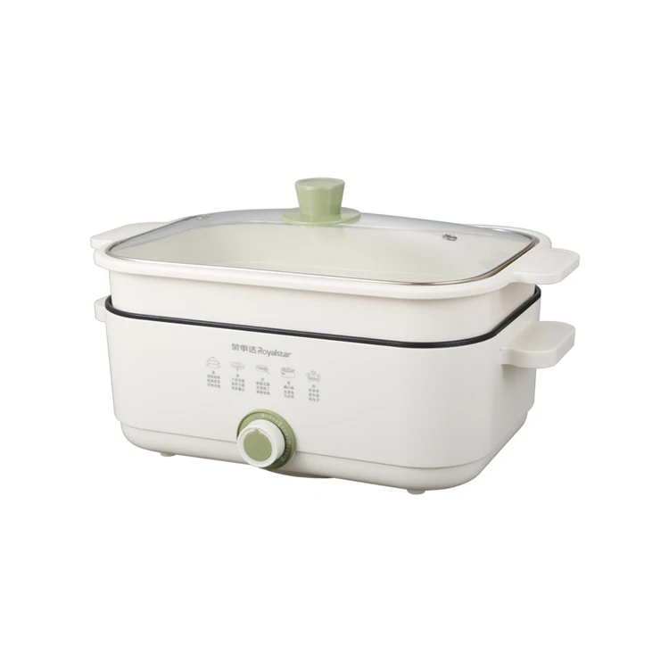 1800w 5l Electric Big Power Multi Curry Cooker Chinese Hot Pot Cooker