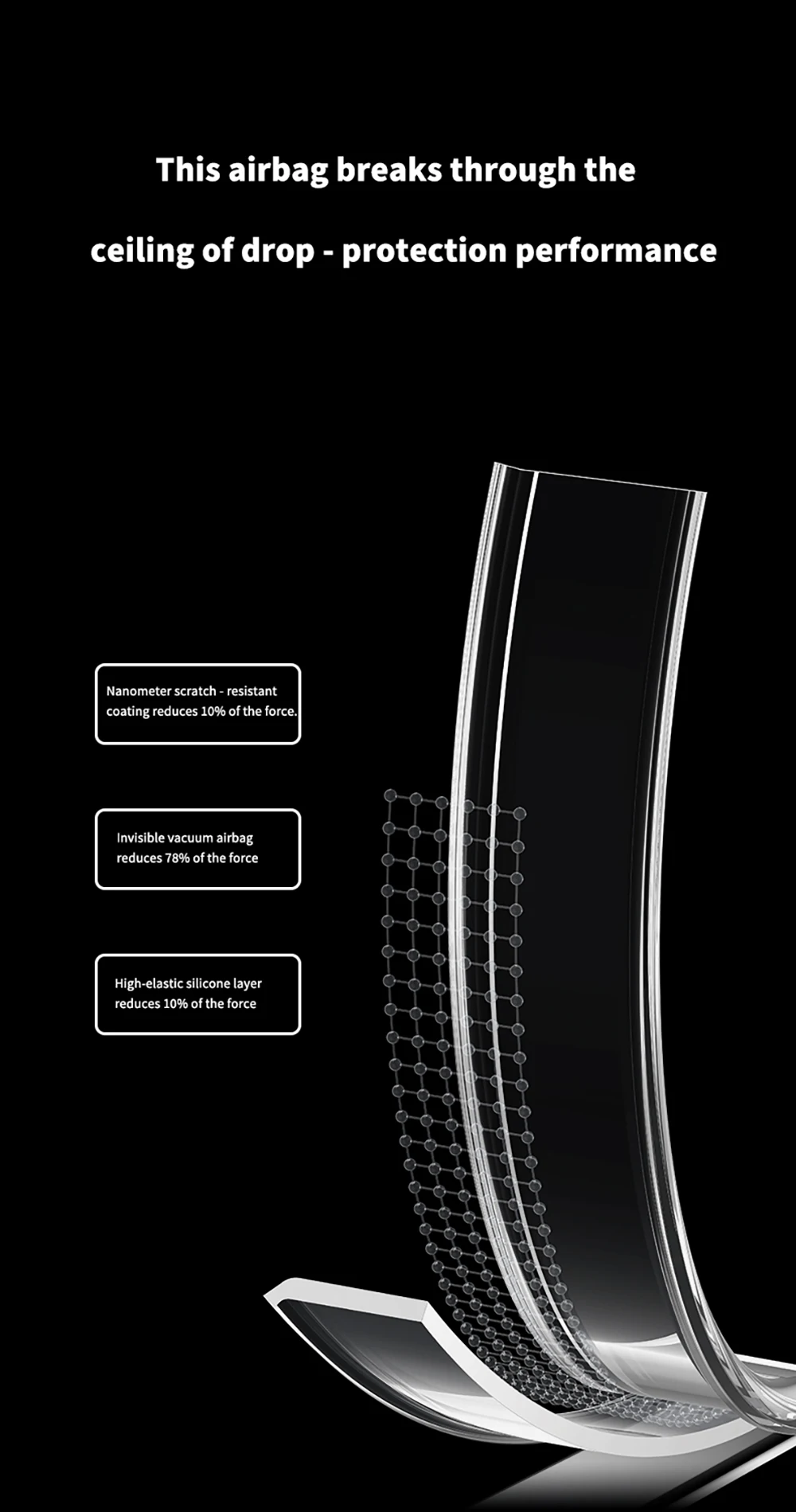 product magnetic anti slim anti shock grade drop protection transparent case for iphone 17 air frosting protective cell phone cover-3