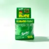 Caramelo de malta con forma de cubo de hielo verde: ¡exprésalo!