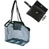 Blue-gray mesh-black strap-large size