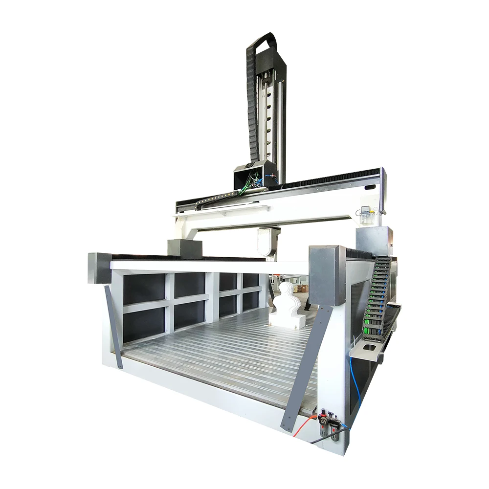 Fast Delivery 3D Sculpture Cnc Router Wood Foam Eps Mold Engraving 5 Axis Milling Making Machine 5 Axis Milling Machine