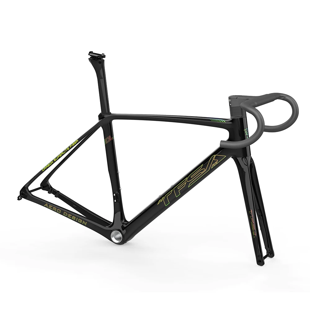 Oro Telaio Bici Corsa Carbonio Artigianale Telai Biciclette Da