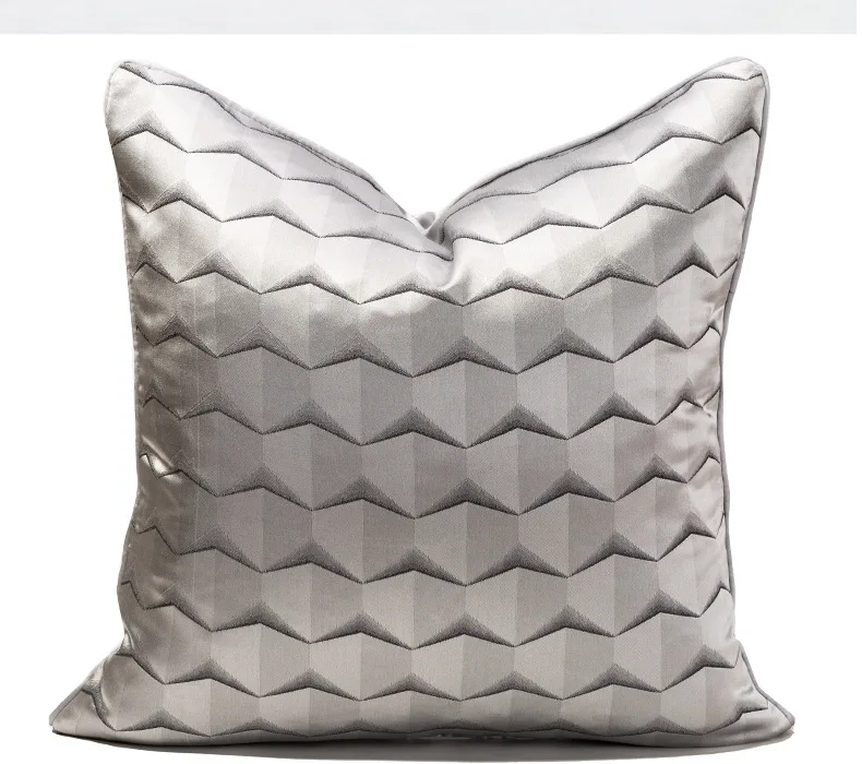 Liso Wholesale Cushions Luxury Cushion Geometric Jacquard Throw Pillow ...