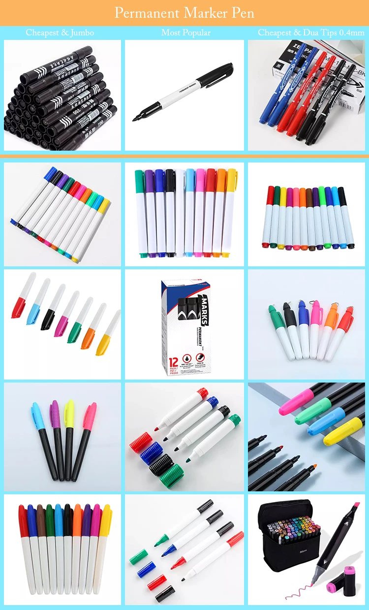 factory suppliers non-toxic permanent marker pen