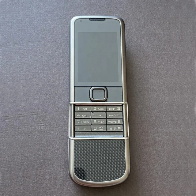 Nokia 8800E 4G 炭素 Nokia 8800 Carbon Arte Black 8800e 3G UMTS 2100 3MP Bluetooth 4GB