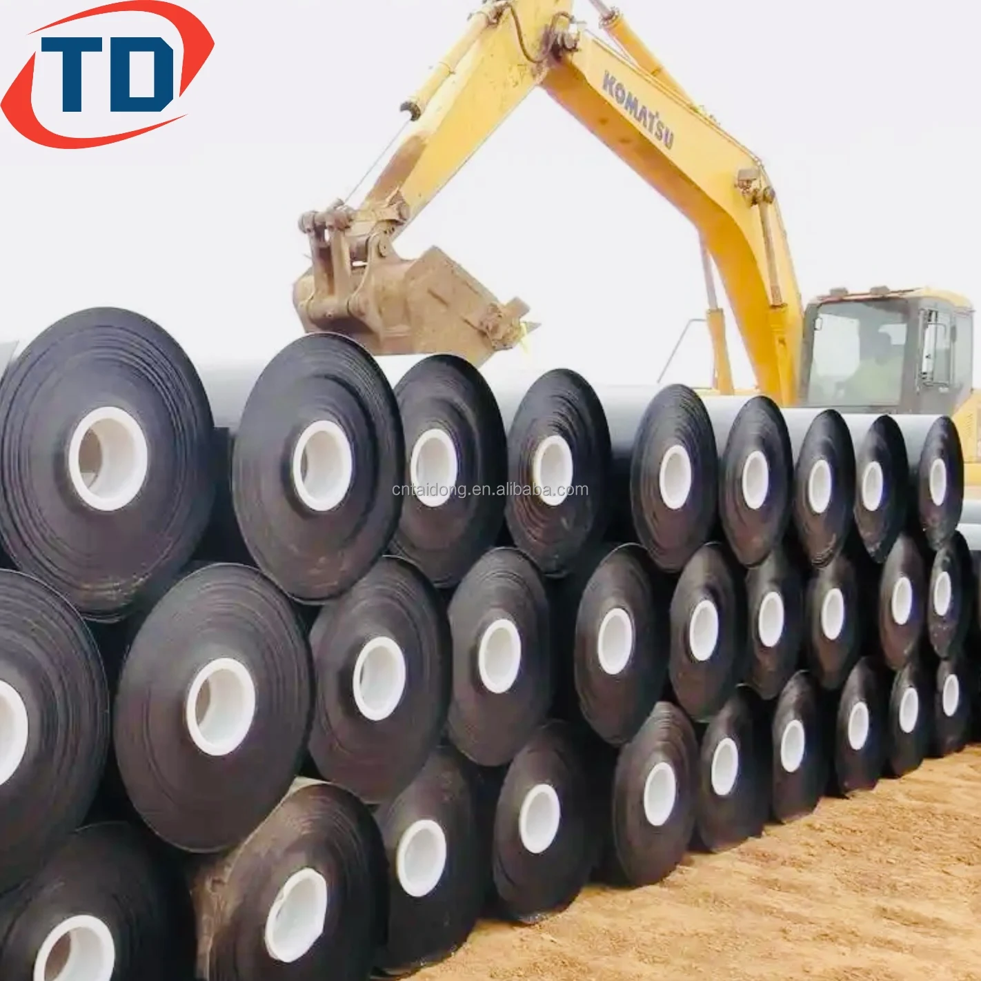 Waterproof LLDPE Geomembrana for Artificial Reservoir Lining Dam Liners 1mm 1.5mm 2mm Geomembranes HDPE Fish Pond Liners 45 Mil