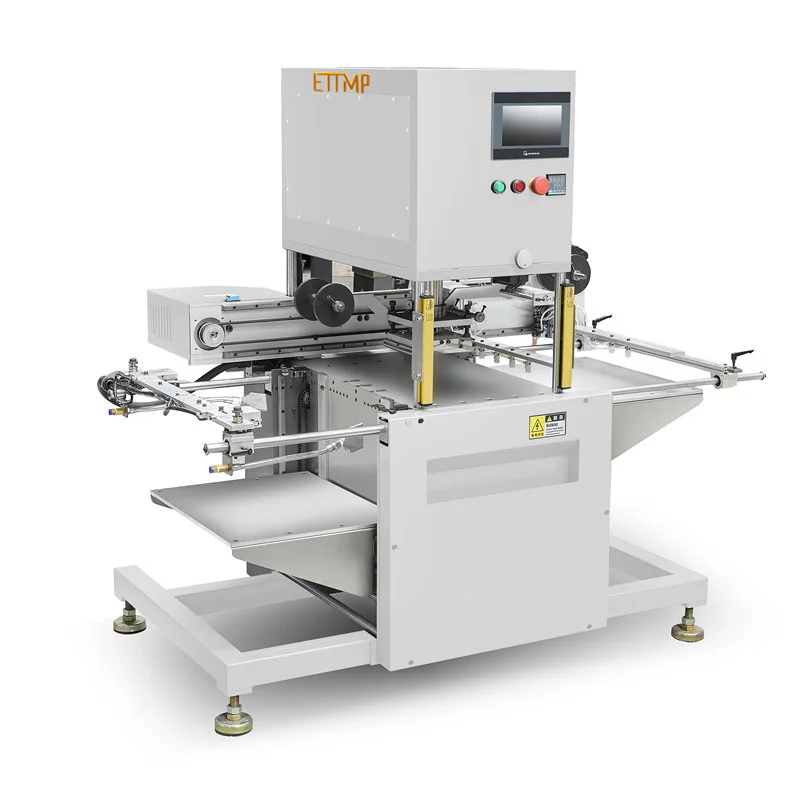 Automatic Heat Press Machine for Hot Stamping Foil Printing Business Card Paper & Leather
