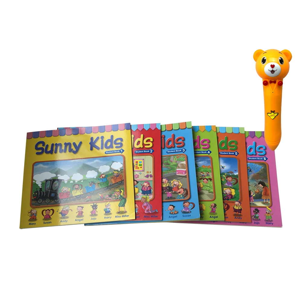 Study Reader Talkingpen Music Audio Books Colorful Themes Pictures Kindergarten Children English Books
