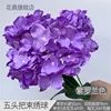 Hortensia de cinco cabezas H violeta