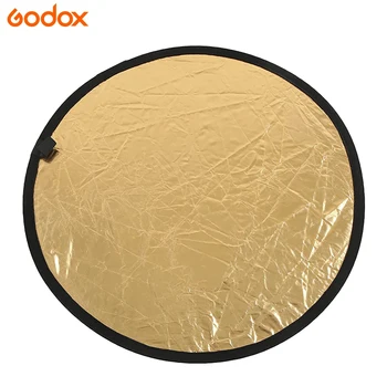 Godox 2 In1 Gold Silver 60cm 80cm 110cm Multi-disc Reflector Collapsible Photography Studio Camera Lighting Diffuser Reflector detail image