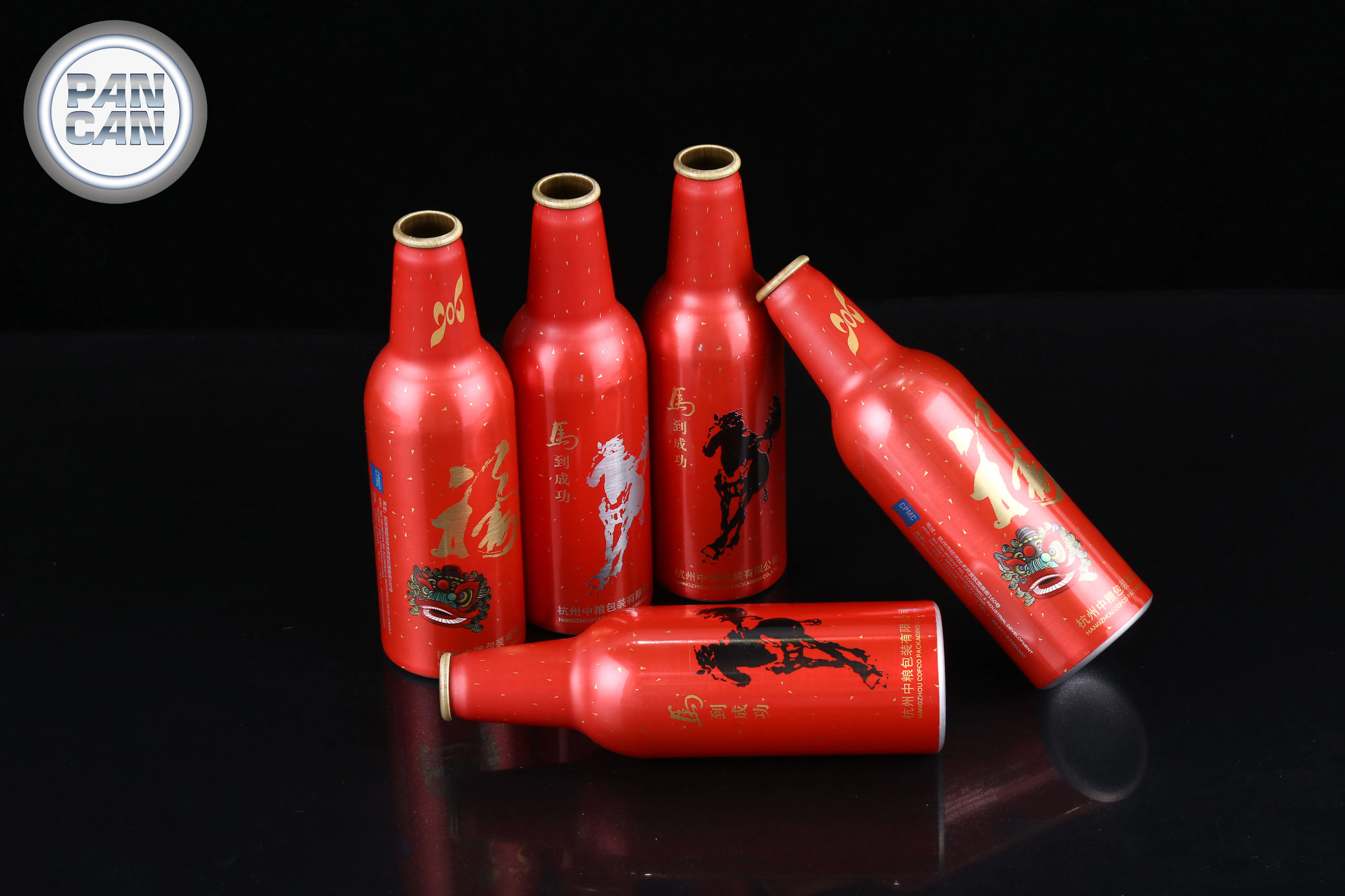 Pantan 10 12 унций бутылка для напитков алюминиевая бутылка 300 мл пива