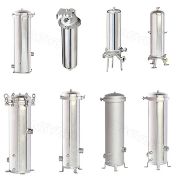 Top Manufacturer Stainless Steel Filter Cartridge Housing Filter Plant Water Treatment