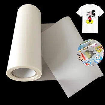 High Quality Hot Peel Double Side Matte transfer printing dtf film for t-shirt printing