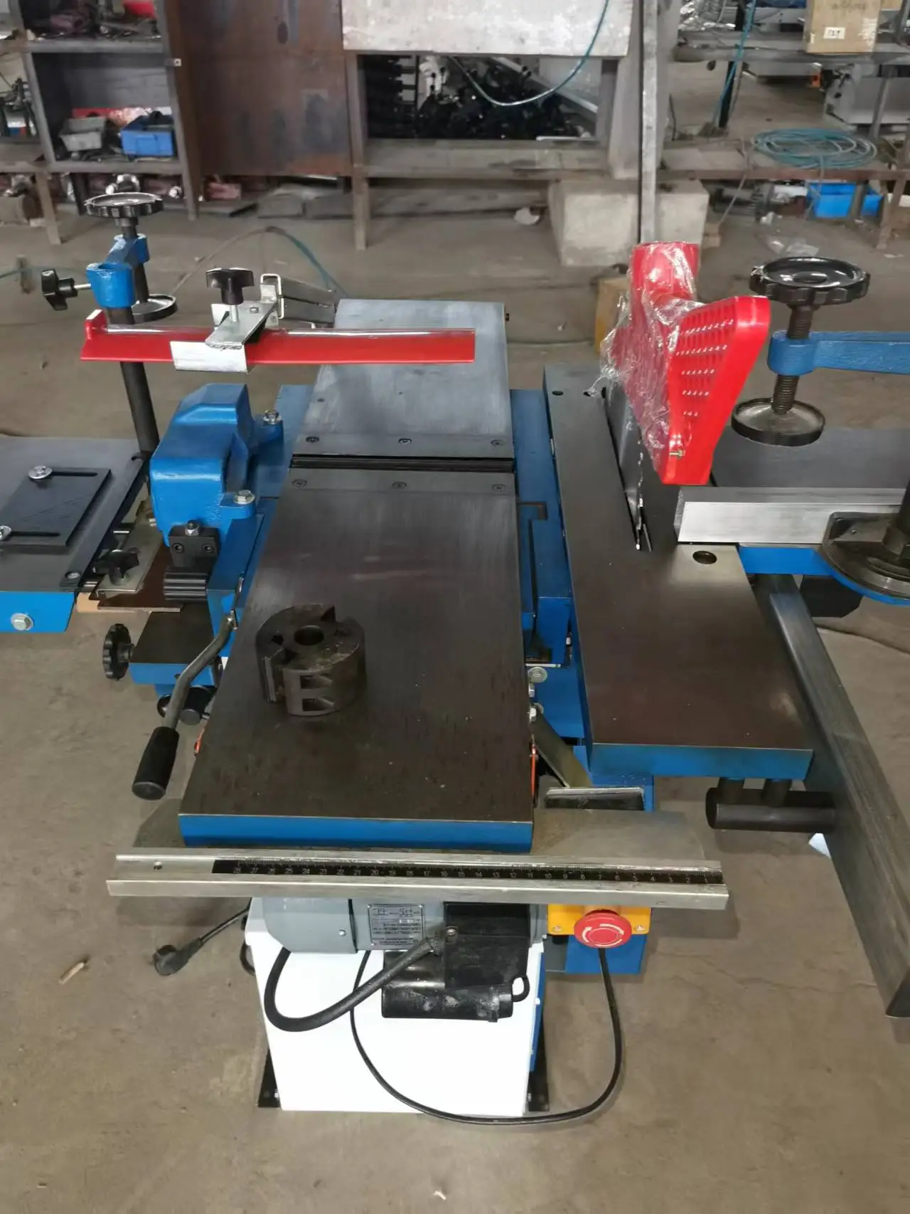 Five Functions All In One Woodworking Planer Woodworking Drilling Machine Woodworking Sawing