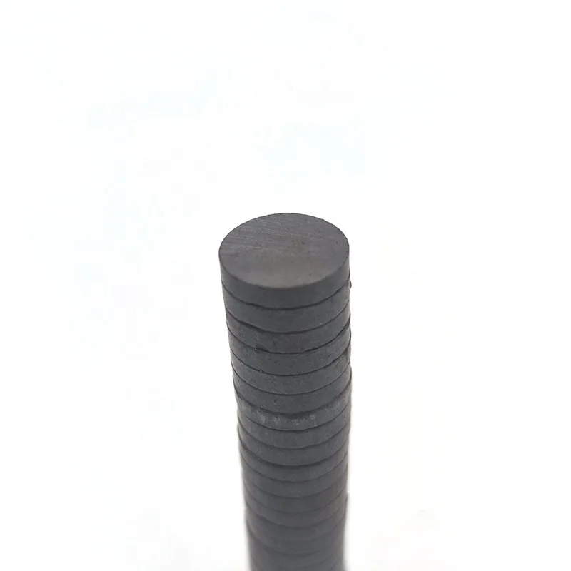 rare Earth Magnet Disc Ferrite Magnetic Material Ceramic Round Magnet ...