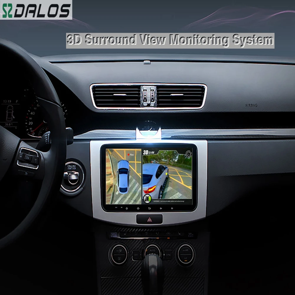 3d HD 360 Surround View Monitoring System 360 Degree Camera